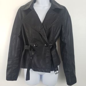 Toxika faux leather jacket